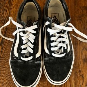 Women's Size 7 Vans Old School Shoes